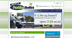 Desktop Screenshot of parkingbellini.com